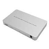 STEUERUNG: Der 3x3-Videowand-Controller verfügt über eine IR-Fernbedienung für eine einfachere und intuitive Bedienung des Mosaikprozessors, der RS232 unterstützt. Tastendrucksteuerung, Sprachsteuerung (kann Sprachsteuerung steuern, kann Moduseinstellungen, Kantenmaskierung, Kaskadenmodus, Zurücksetzen, Helligkeits- und Kontrasteinstellungen steuern).