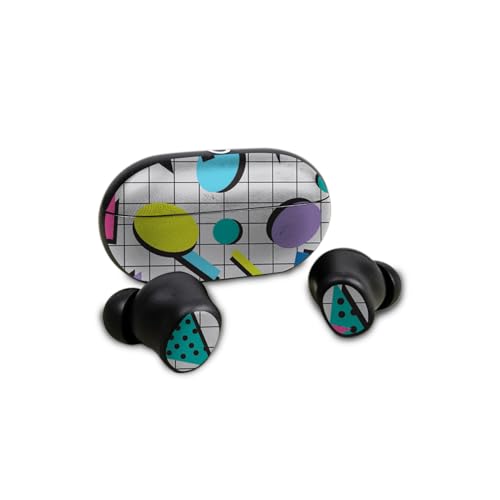 Image of Skin Compatible with Beats Solo Buds - Awesome 80s - Premium 3M Vinyl Protective Wrap Decal Cover - Easy to Apply | Crafted in The USA by MightySkins
