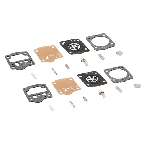 EasyByMall Lot de 2 kits de réparation de carburateur pour tronçonneuse Jonsered CS2240, compatible avec les pièces de tronçonneuse 235 236 240 440 135 140