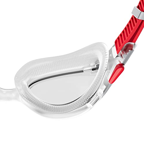 Speedo Unisex Adult Biofuse.2.0 Swimming Goggles, Red, One Size