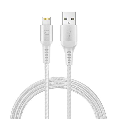 LAX iPhone Charger Lightning Cable MFi Certified Durable Braided