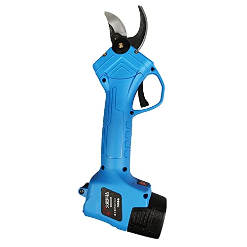 Tijeras de podar eléctricas profesionales Tijeras de podar eléctricas inalámbricas con 2 podadoras de ramas de árboles alimentadas por baterías Diámetro de corte de 25 mm Diseño ergonómico