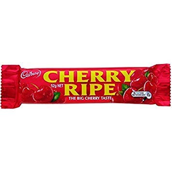 Cadbury Cherry Ripe Snack Bar 52G (Pack of 4)