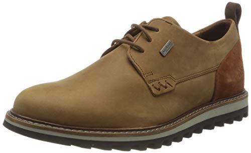 TBS Hastiin, Scarpe con Lacci Uomo, Marron, 42 EU