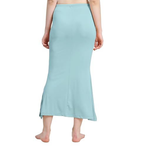 Image of Amazon Brand - Anarva Women Cotton Blended Saree Shapewear Regular Petticoat Skirt For Saree