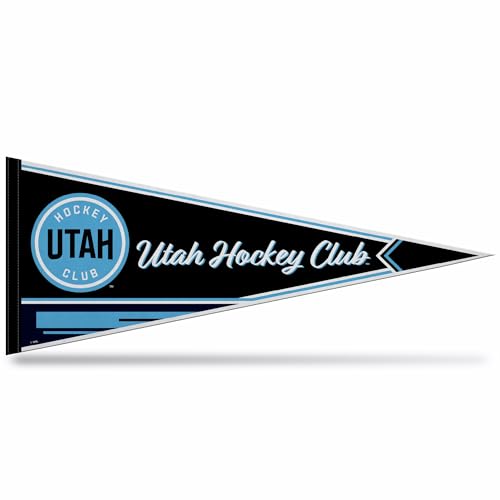 Rico Industries NHL Hockey Utah Hockey Club Classic 12" x 30" Felt Wall Décor Pennant - Great for Home/Bed Room/Man Cave Décor