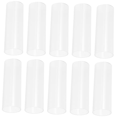 NUOBESTY 10pcs 18650 Battery Protective Sleeve for Battery Wrap Durable Insulation Easy Installation Versatile Holder for Safe Storage Maintenance