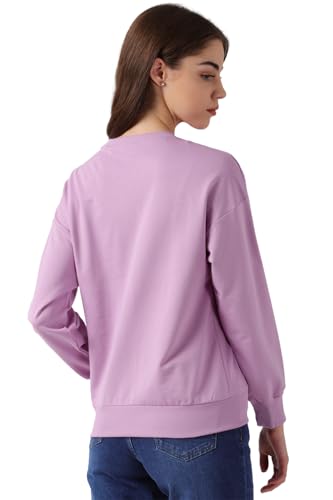 Image of Van Heusen Cotton Women Round Neck Sweatshirt