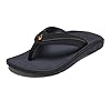 OLUKAI Ohana Koa Men’s Beach Sandals, Quick-Dry Flip-Flop Slides, Water Resistant & Lightweight, Compression Molded…