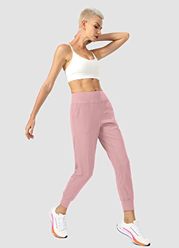 Image of Soothfeel Women's Joggers with Zipper Pockets High Waisted Athletic Workout Yoga Pants Joggers for Women