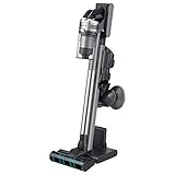 Samsung Jet VS90 Stick Vacuum with Spinning Sweeper in Titan ChroMetal