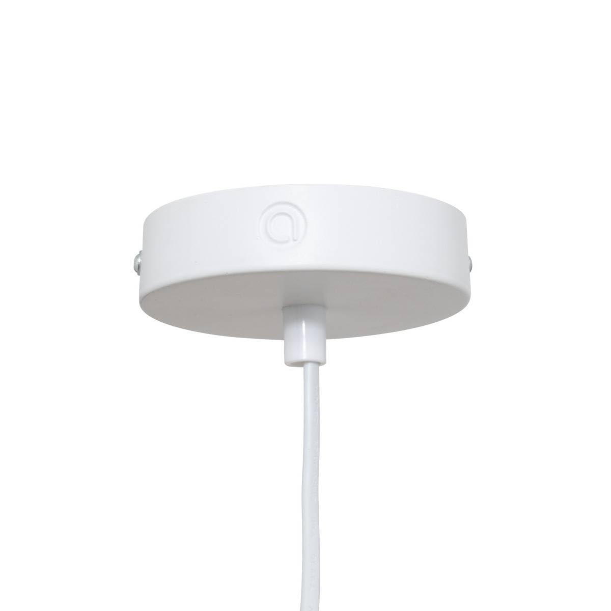 Atmosphera - Lámpara colgante Naya Beige Petal - Bombilla no incluida E27 40W - 100cm Lámpara de araña de metal bohemia para dormitorio, salón, pasillo, oficina - Altura ajustable
