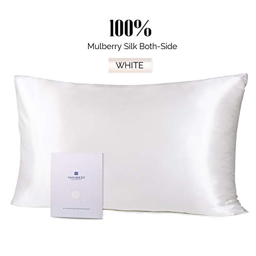 YANIBEST Silk Pillowcase for Hair and Skin - 21 Momme 600 Thread Count