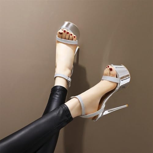 Platform High Heels for Women Strappy Stiletto Heeled Sandals Wedding Party Sexy Dress Shoes3