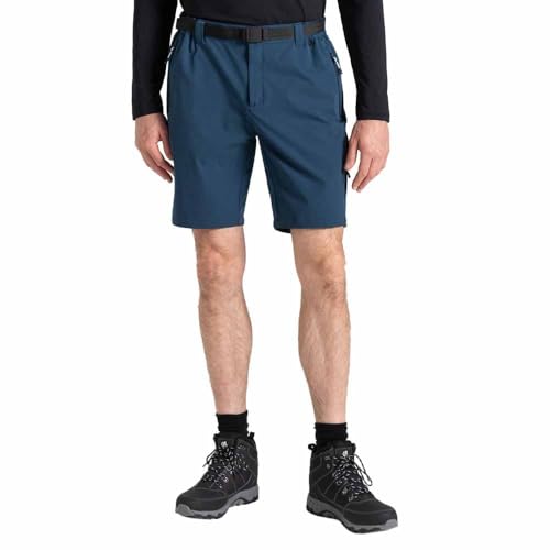 Dare 2b Pantalones Cortos Ligeros Tuned in Pro para Hombre Senderismo, Azul, 54