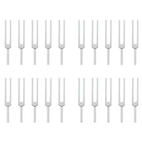 Diapason C512 Hz professionnel pack de 20 instruments acoustiques de haute précision