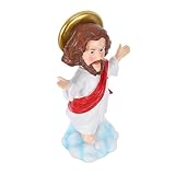 Un cadeau attentionné pour les fêtes : offrez cette figurine de jésus pour voiture comme gage d’amour ; sa jolie sculpture en résine transmet des vœux de . elle peut être offerte comme figurine de bureau, décoration pour le tableau de bord de la voiture ou autre objet décoratif mignon pour la voiture
