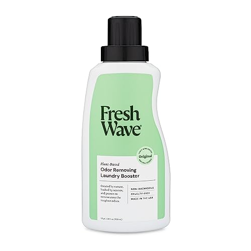 Image of Fresh Wave Odor Removing Laundry Booster, 24 fl. Oz. | Laundry Scent Booster | Safer Odor Relief | Natural Plant-Based Odor Eliminator | Pet Bedding, Activewear, Blankets, Clothes & Fabrics