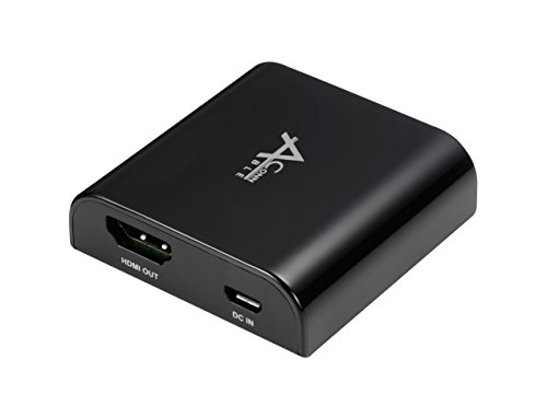 Ableconn VGA2HDMIB VGA to HDMI Converter up to 1080p@60 - VGA + Audio to HDMI Adapter for PC to HDTV