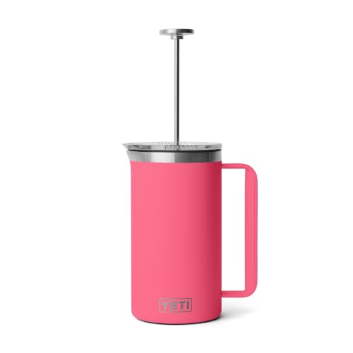 YETI Rambler 34 oz. French Press Coffee Maker, Tropical Pink - image 8
