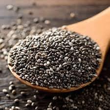 Image of RAJWADIRIPE Premium Raw Chia Seeds, Omega 3 Rich, High in Calcium, Protein & Fibre, Jar Pack (1KG)