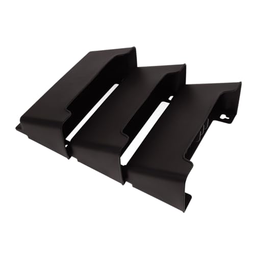 Uonlytech 1Set Wall File Organizer Space Saving Document Holder for Home Office Stylish Wall Mounted Storage Rack for Mail Catalogs and Reports Modern Design