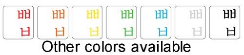 Korean Keyboard Stickers Transparent Background White Lettering For Laptops Pc Any Computer Desktop #TOP1