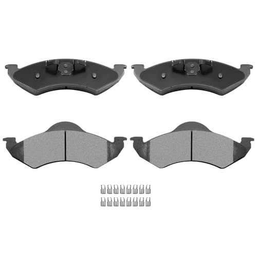Image of AUTOMUTO Front Brake Kits, 4PCS Front Ceramic Brake Pads Set D820 For Dodge Dakota 2000-2002, For Dodge For Durango 2000-2002