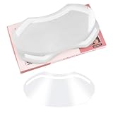 100Pcs Disposable Face Shield for Shower, Eye Shield After Cataract Surgery, Shower Visor Adult, Shampoo Eye Shield for Haircut, Bathing, Salon/Barber Use