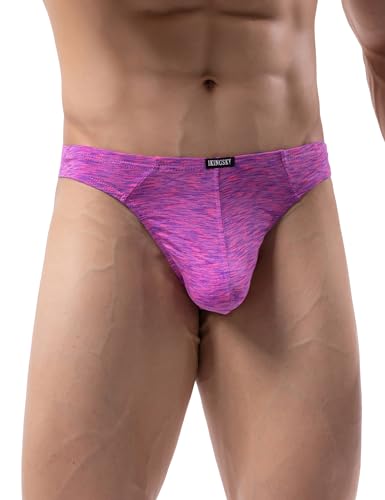 iKingsky Men's Colorful Thong Quick-dry T-back Underwear Sexy Bulge Under Panties for Men2