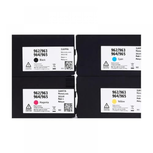 Cartucho de tinta compatible 963 de gran rendimiento para documentos OfficeJet 9012 y 9015