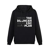 Classic Adult Size Lightweight Hoodie The Dillinger Escape Plan Cotton Blend Sweatshirts Black S