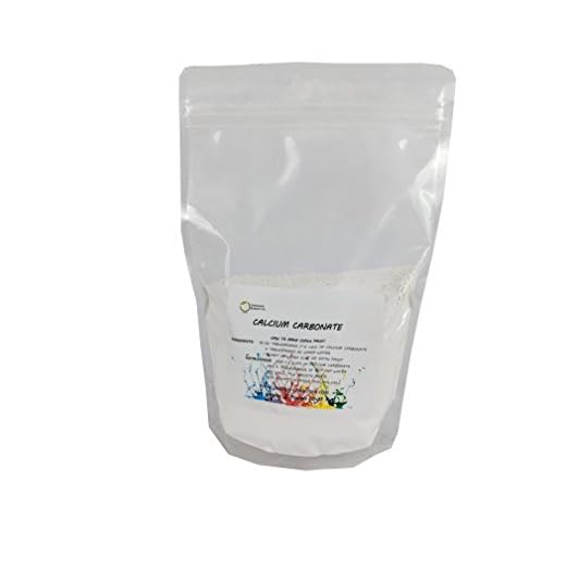 Greenway Biotech, Inc. Calcium Carbonate Powder- Natural Antacid Limestone Rock Dust Very Fine Powder for, Home, Chalk Paint Texture Additive, and Other DIY Projects (2 Pounds)