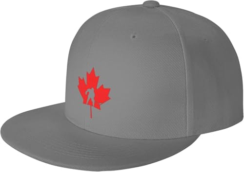 Canadian Hockey Player Outdoor Baseball Hat Flat Hat