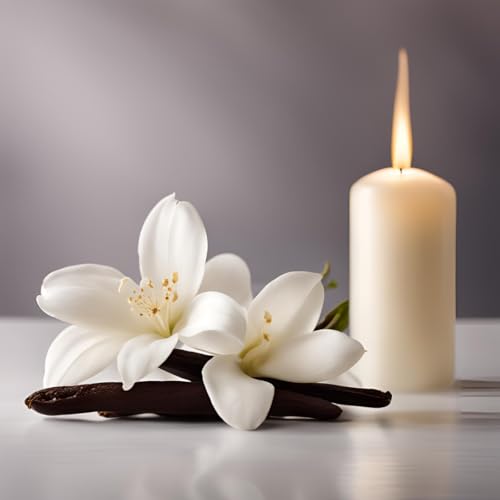 1OAK Soy Wax Scented Candles - Vanilla Bean Candle - Vanilla Candles for Home - Hand-Poured (7oz.) - Image 4