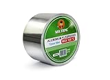 Mr. Tape Aluminium Klebeband Max 120C für Lüftung Klimaanlagen Isolierung Abdichtung - mit Acrylkleber 50 yd Läng 72 mm Breit