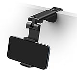 Universal Airplane Phone Stand Holder, Klearlook Travel Essentials Phone Mount for Desk with 360 Degree Rotation, Handsfree Travel Must Haves Phone Clip, Flexible Travel Accessories for Flying