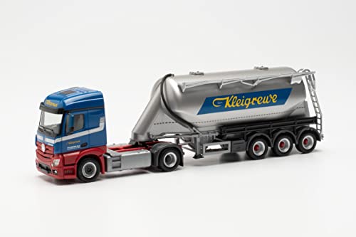 Camion miniature Mercedes-Benz Actros Herpa 1:87 modélisme routier Kleigrewe fabriqué en Allemagne