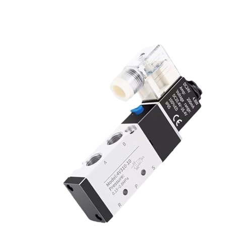 Électrovanne 4V210-08 haute précision commande d'air industrielle AC220V - 4