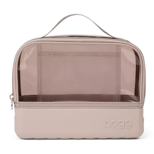 BOGG BAG Boggs n Ends Travel Organizer Pouch 9 x 3 x 7 Durable Washable Tip-proof Compact Cosmetics Case (Mushroom)