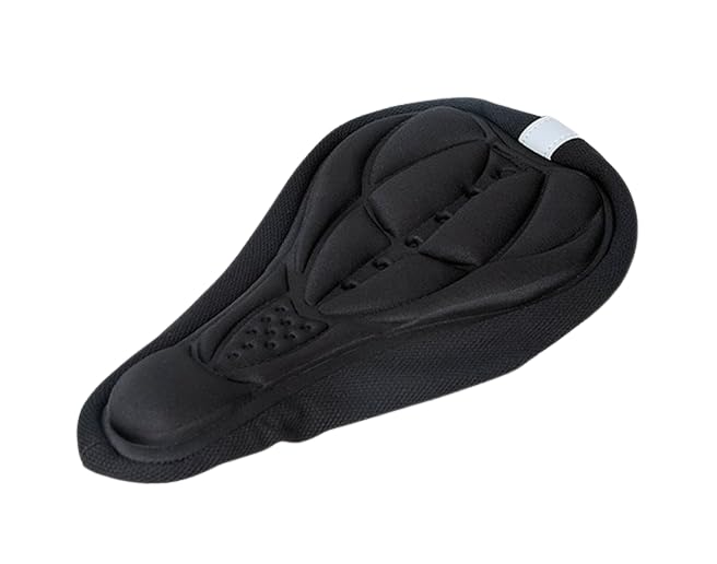 Cubierta de Sillín de Bicicleta de Gel: Funda Cómoda y Transpirable para Bicicletas de Carretera, Montaña y Urbana, Cubre sillin de Gel para bicis estáticas y Spinning
