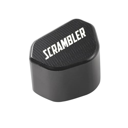 CNC-Schaltfläche Für Du@&cati Scrambler 800 1100 ICON Desert Sled 2017–2025 CNC Aluminium Motorrad-Blinkerschalterkappe(Black)
