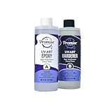 Pro Marine Supplies Art Resin –16 Oz. Kit Pro Art Resin Kit – Art Resin Epoxy Clear – Easy to Use – High Gloss Intense Shine – Ideal for Photography, Wood, Artwork