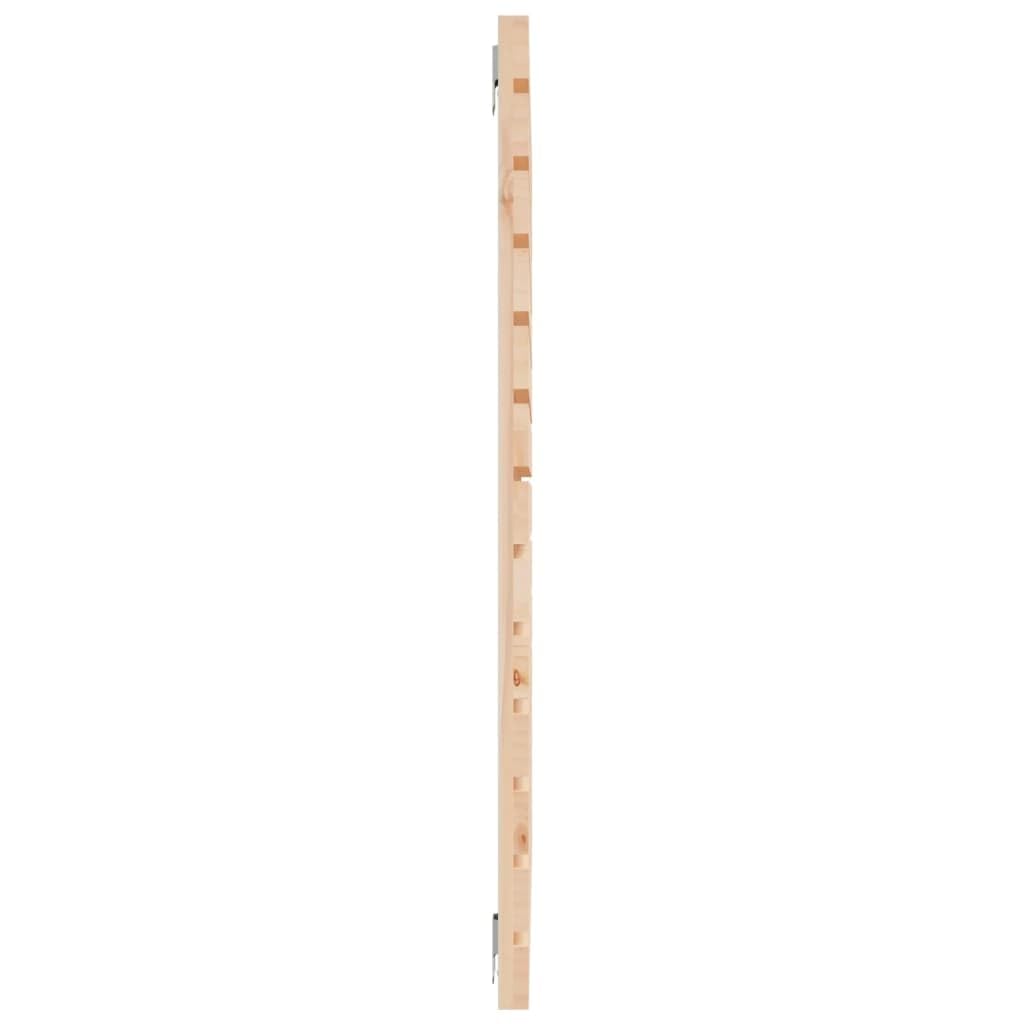 824708 Testiera da Parete 141x3x91,5 cm in Legno Massello di Pino Testata in Legno,Testata Letto Matrimoniale Muebles Dormitorio Spalliera Letto Testiere per Letto Matrimoniale