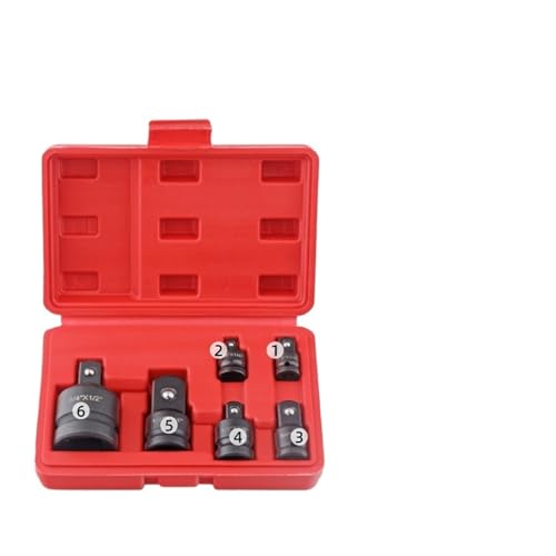 Kit de adaptadores para llaves de impacto 6 piezas
