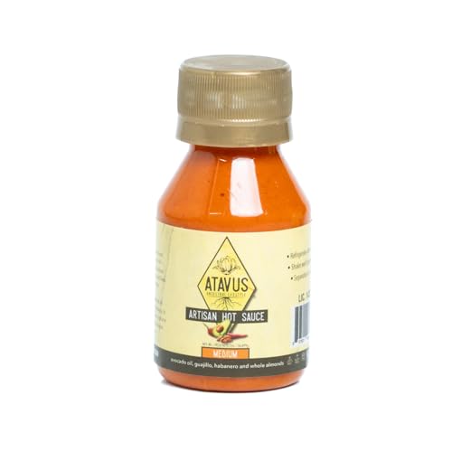 Guajillo & Habaneros & Whole Almonds & Avocado Oil Hot Sauce (2.0 oz) image 4