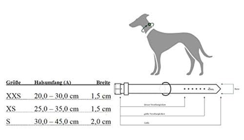 HUNTER TRIPOLI VARIO BASIC Hundehalsung, Hundehalsband, Nylon, reflektierend, Klickverschluss, XS-S, hellrosa