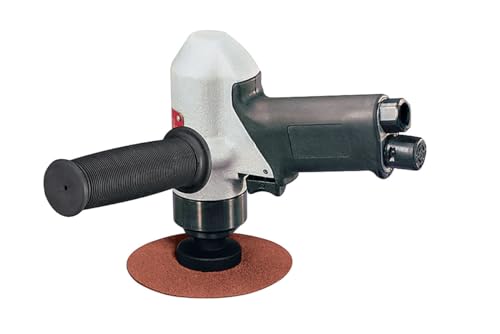 Dynabrade 50321 4-1/2-Inch 114 mm Diameter Pistol Grip Disc Sander, 11000 RPM, Rear Exhaust, 5/8-Inch -11 Female Pad, Black