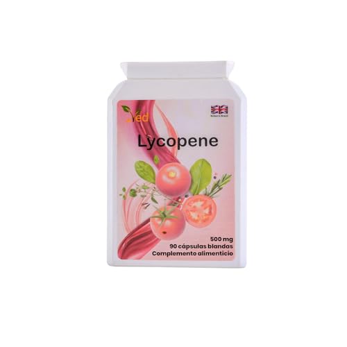 Suplemento de licopeno Ved, apoya el equilibrio energético, sin OGM, alto licopeno 500 mg x 90 cápsulas blandas