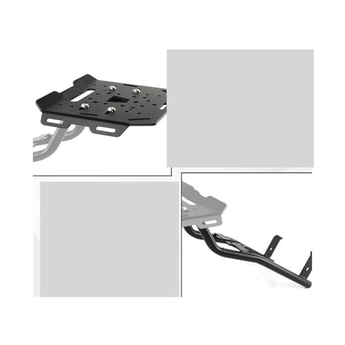 Support de valise moto MT-07 structure renforcée pour coffre arrière
